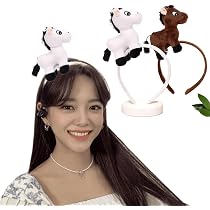 Amazon.co.jp: 馬 カチューシャ かぶりもの ヘアバンド 髪飾り 2個